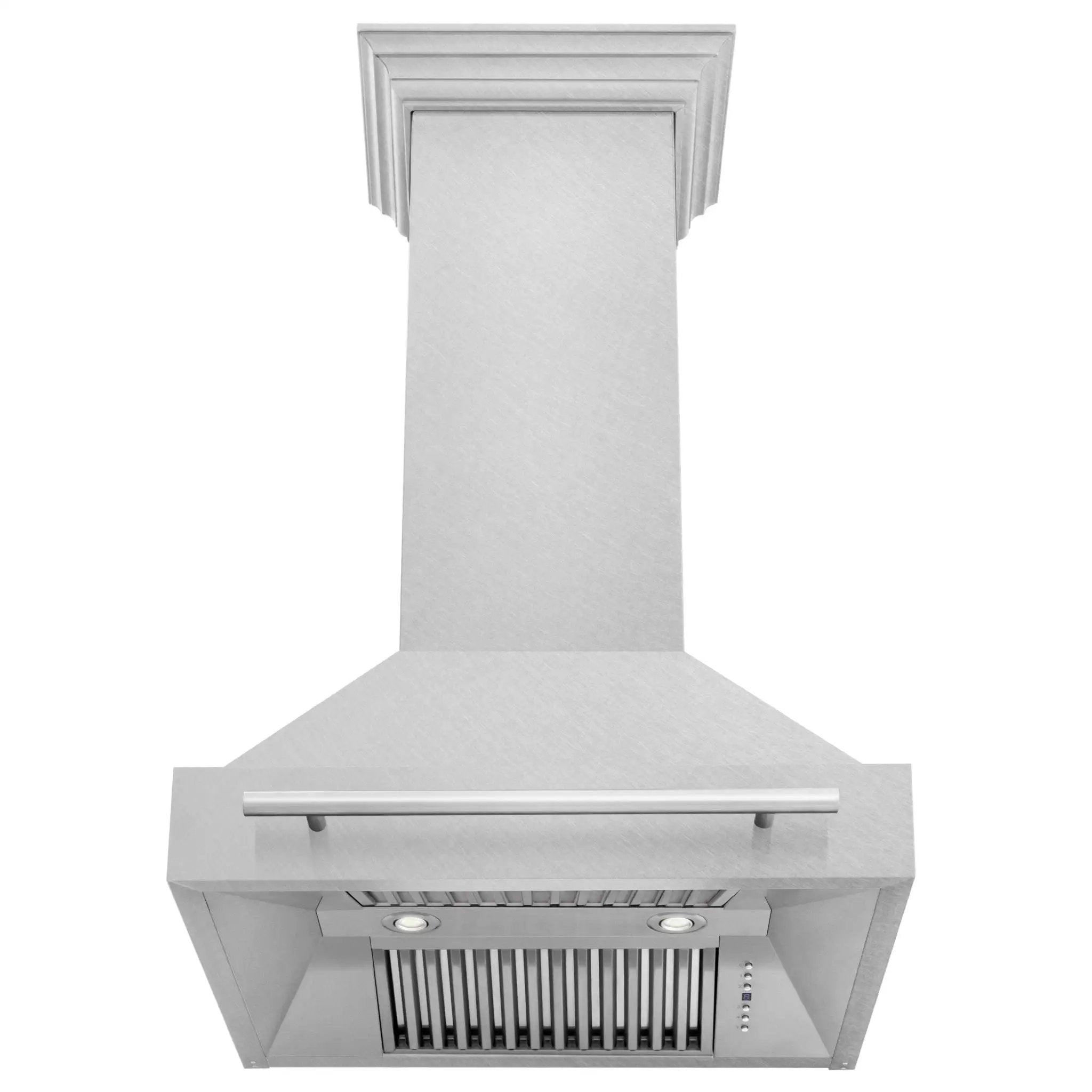 ZLINE 30" Autograph DuraSnow Stainless Steel Wall Range Hood 8654SNX-30 by Farmhouse Kitchen and Bath