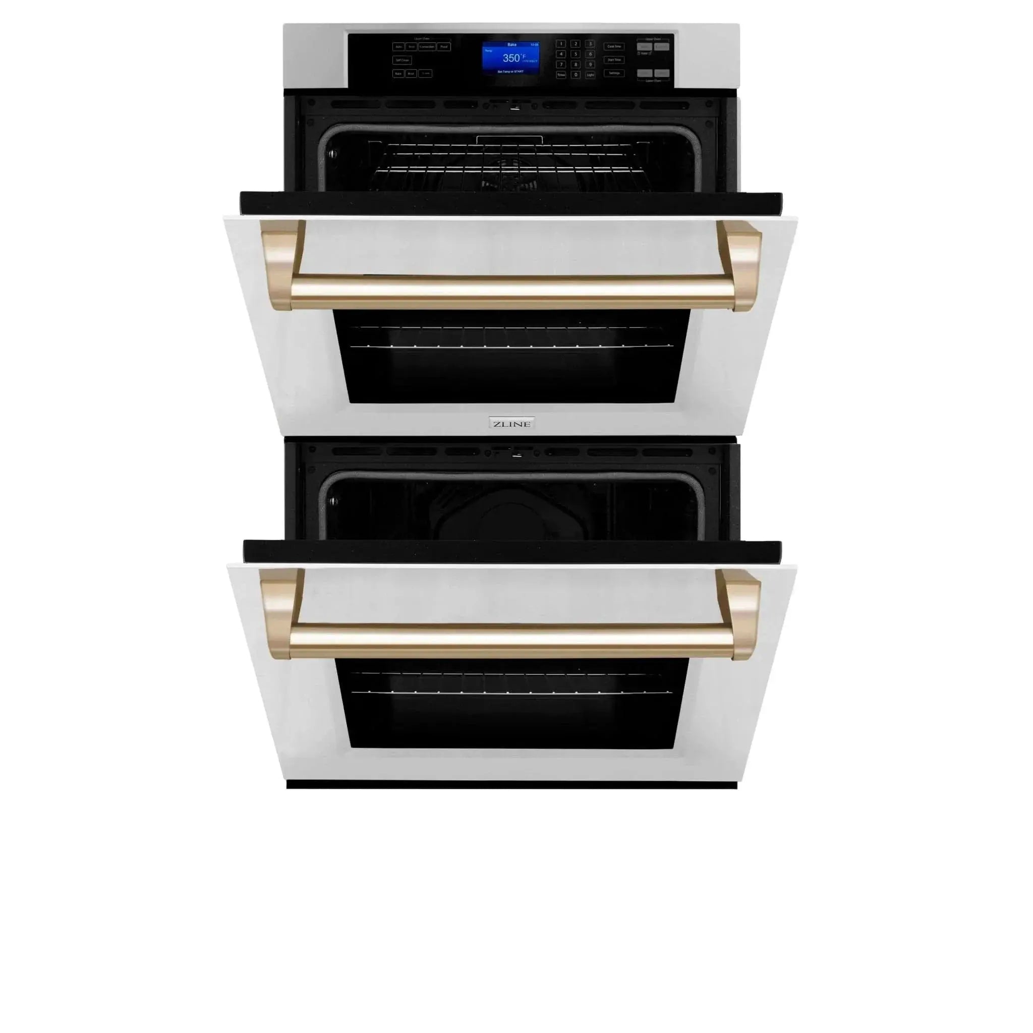 ZLINE 30" Autograph Edition Double Wall Oven with Self Clean and True Convection in Stainless Steel AWDZ-30-G by Farmhouse Kitchen and Bath