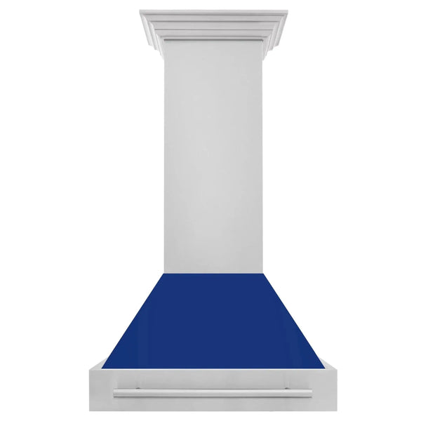 ZLINE 30" Autograph Stainless Wall Range Hood, 8654STX-BG-30