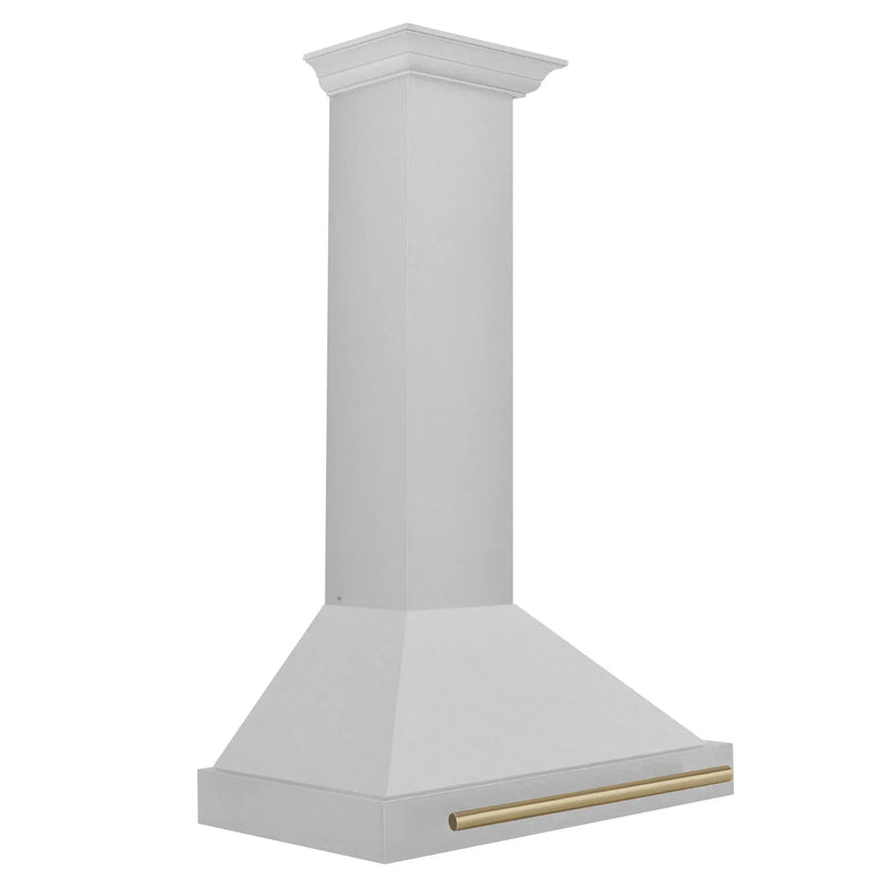 ZLINE 30" Autograph Stainless Wall Range Hood KB4SNZ-30-CB by Farmhouse Kitchen and Bath