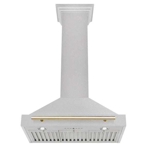 ZLINE 30" Autograph Stainless Wall Range Hood KB4SNZ-30-G