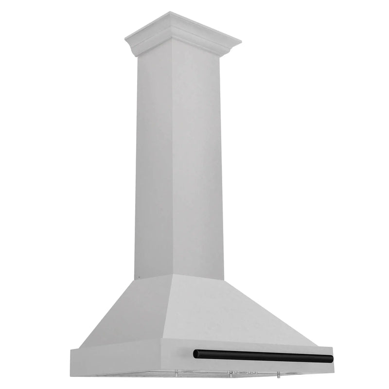 ZLINE 30" Autograph Stainless Wall Range Hood KB4SNZ-30-MB by Farmhouse Kitchen and Bath
