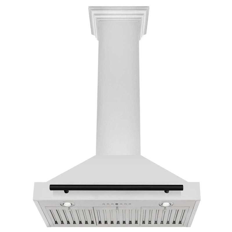 ZLINE 30" Autograph Stainless Wall Range Hood KB4STZ-30-G by Farmhouse Kitchen and Bath