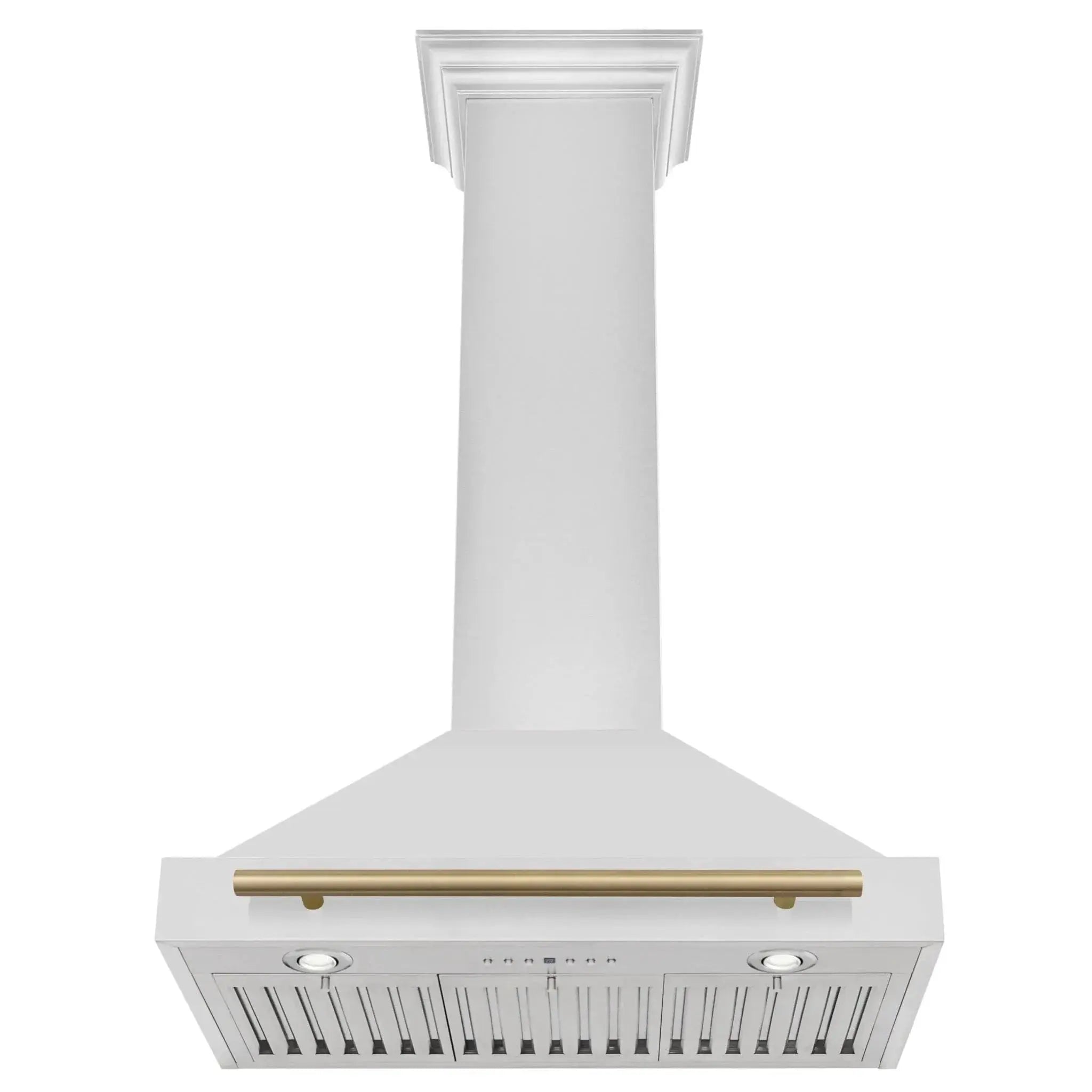 ZLINE 30" Autograph Stainless Wall Range Hood KB4STZ-30-G by Farmhouse Kitchen and Bath