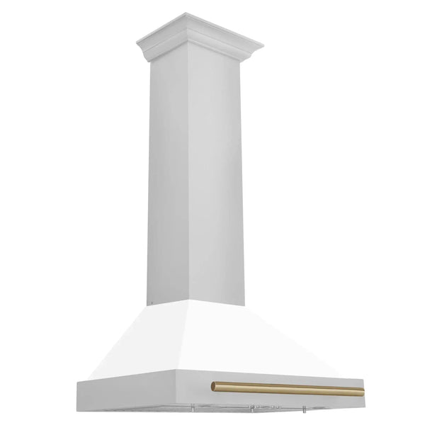 ZLINE 30" Autograph Stainless Wall Range Hood KB4STZ-WM30-CB