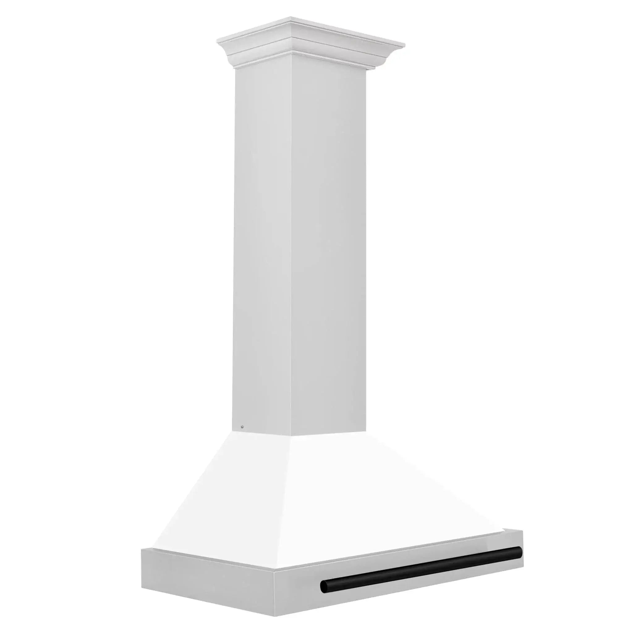 ZLINE 30" Autograph Stainless Wall Range Hood KB4STZ-WM30-MB by Farmhouse Kitchen and Bath