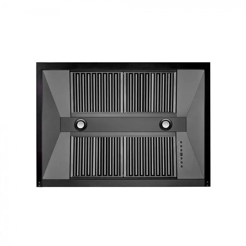 ZLINE 30" Black Stainless Steel Wall Mount Range Hood, BS655N-30 by Farmhouse Kitchen and Bath