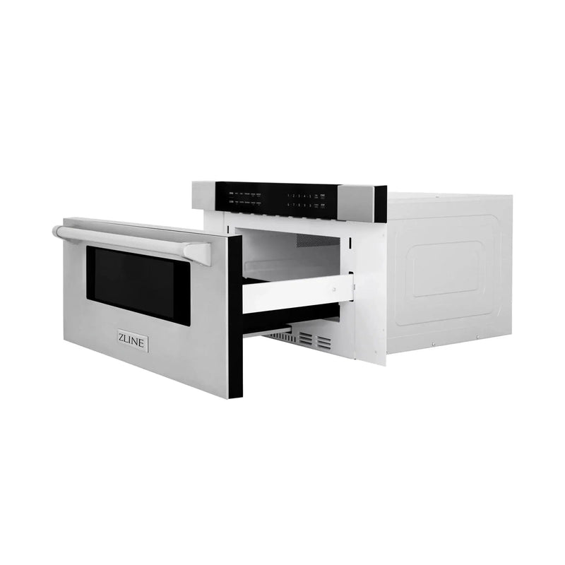 ZLINE 30" Built-In Microwave Drawer in Stainless Steel MWD-30 by Farmhouse Kitchen and Bath
