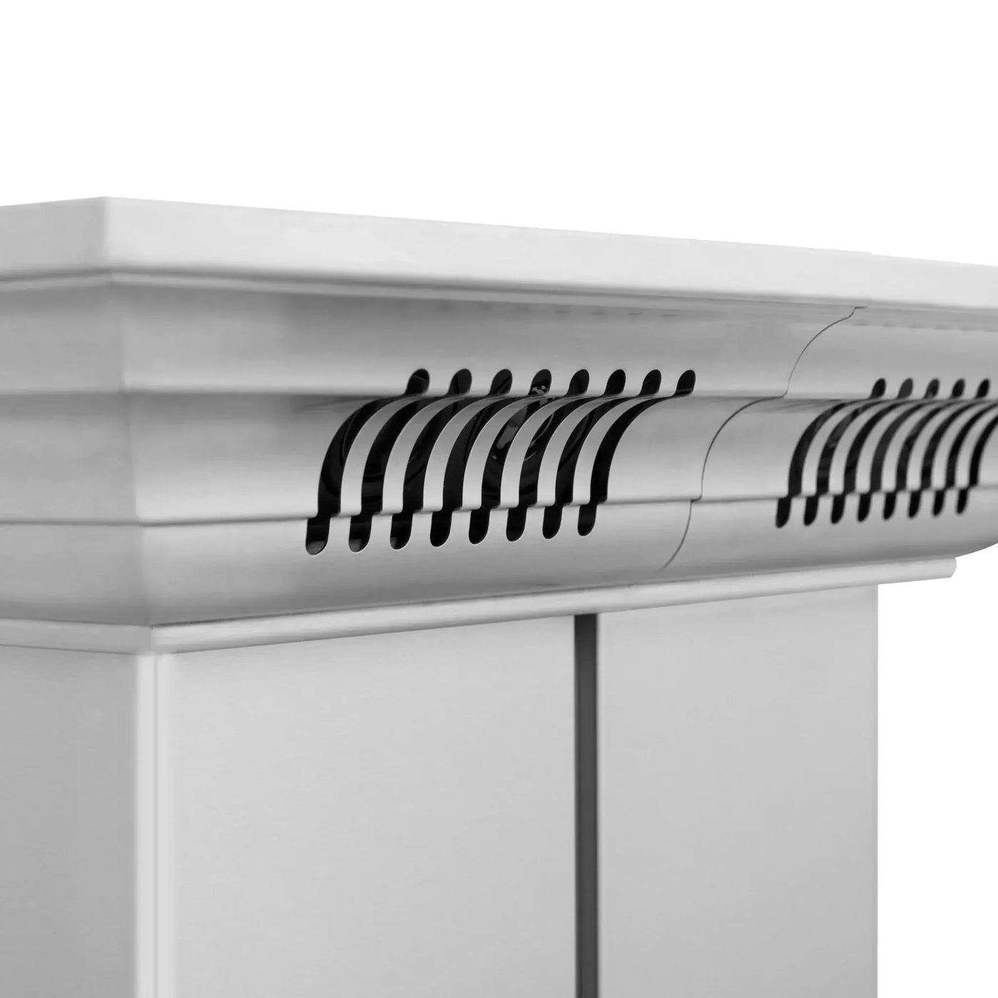 ZLINE 30" CrownSound‚ Ducted Vent Island Mount Range Hood in Stainless Steel with Built-in Bluetooth Speakers, GL9iCRN-BT-30 by Farmhouse Kitchen and Bath