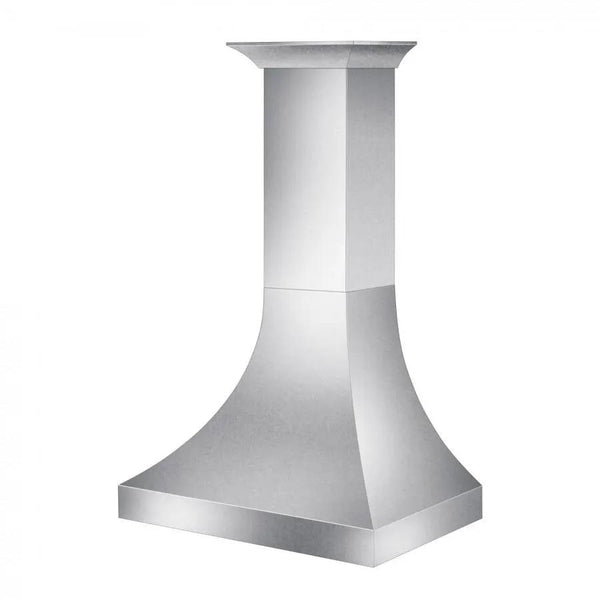 ZLINE 30" Designer Snow Stainless Finish Wall Range Hood, 8632S-30
