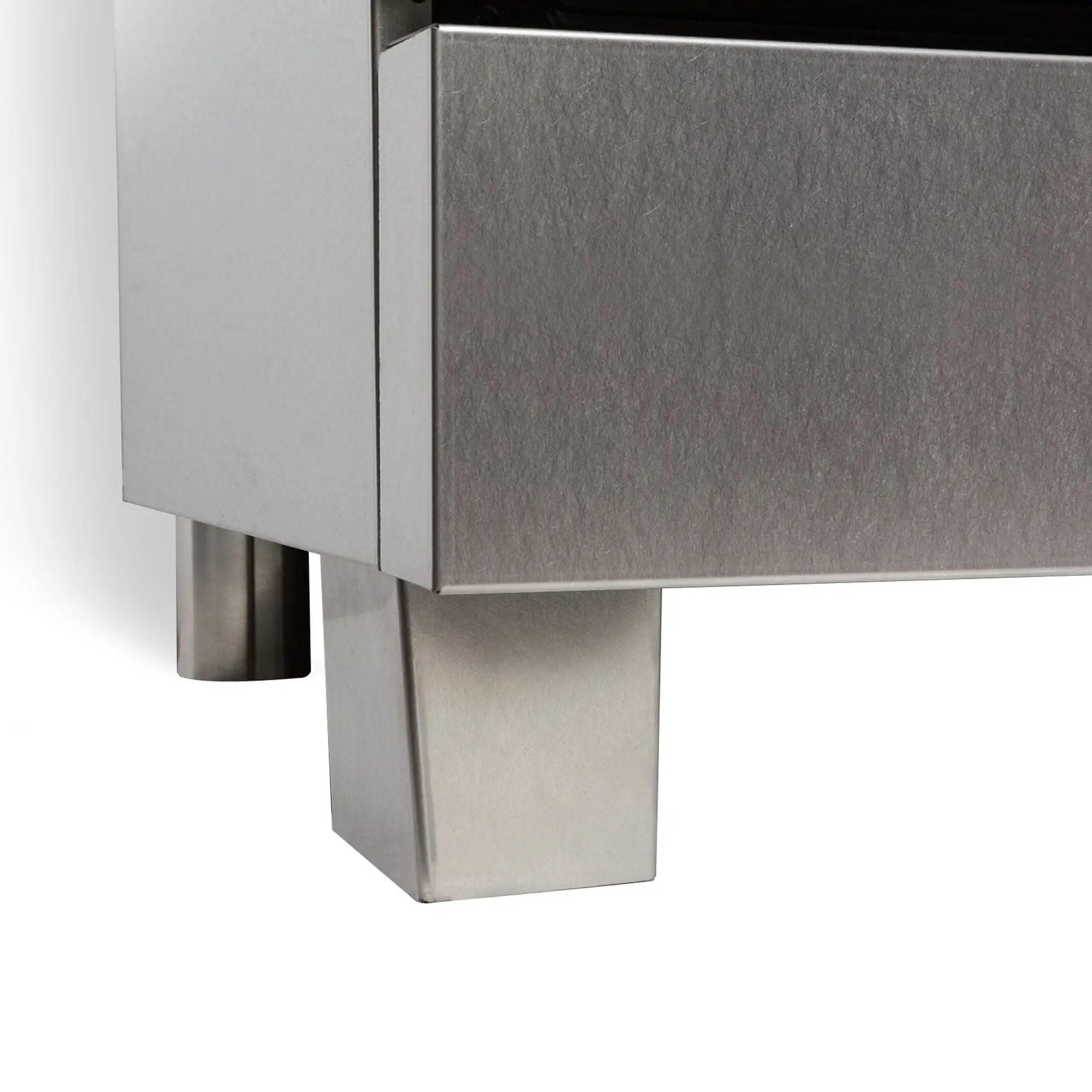 ZLINE 30" Dual Fuel Range, DuraSnow, Stainless, White Matte Door, RAS-WM-30 by Farmhouse Kitchen and Bath