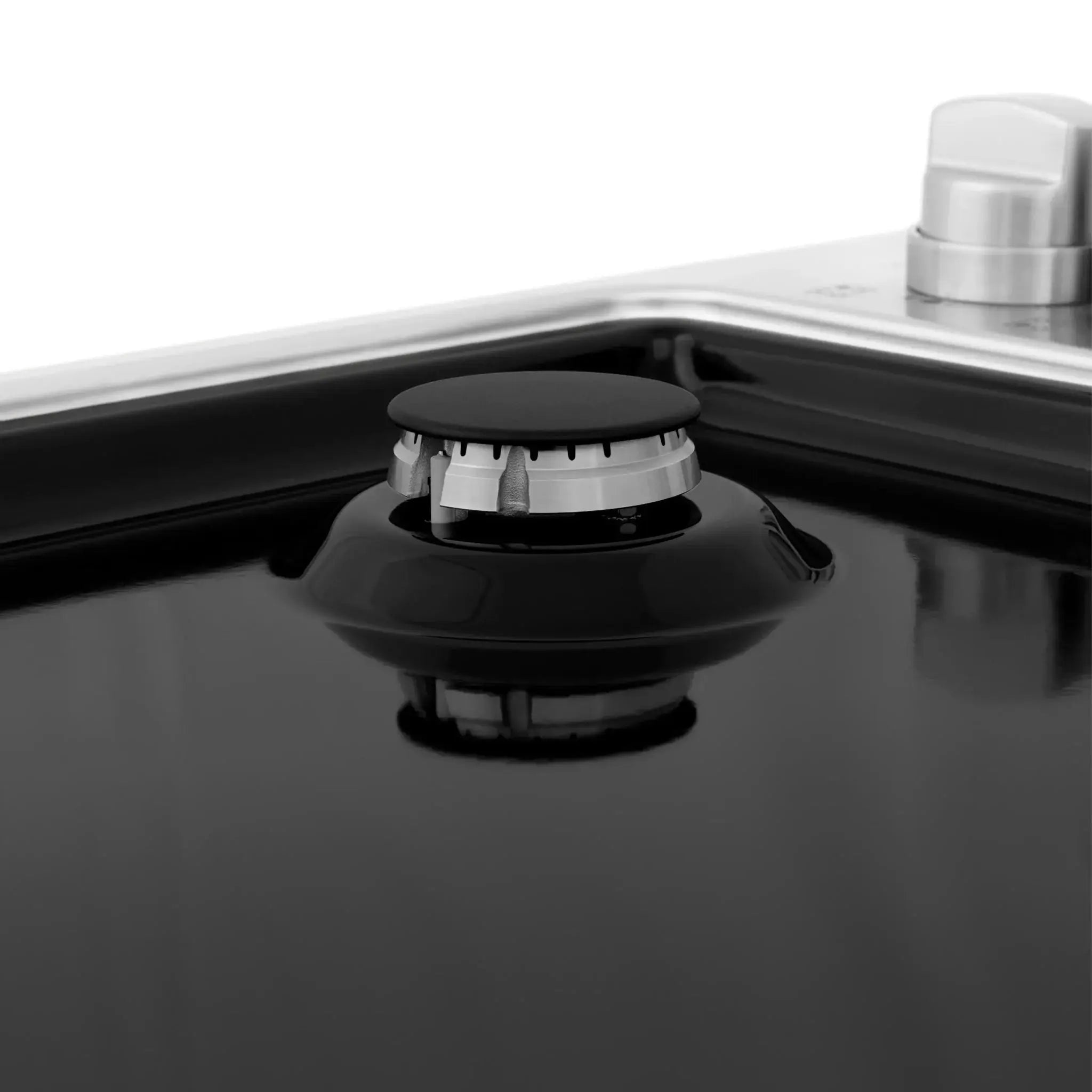 ZLINE 30" Gas Cooktop with 4 Gas Burners and Black Porcelain Top RC30-PBT by Farmhouse Kitchen and Bath