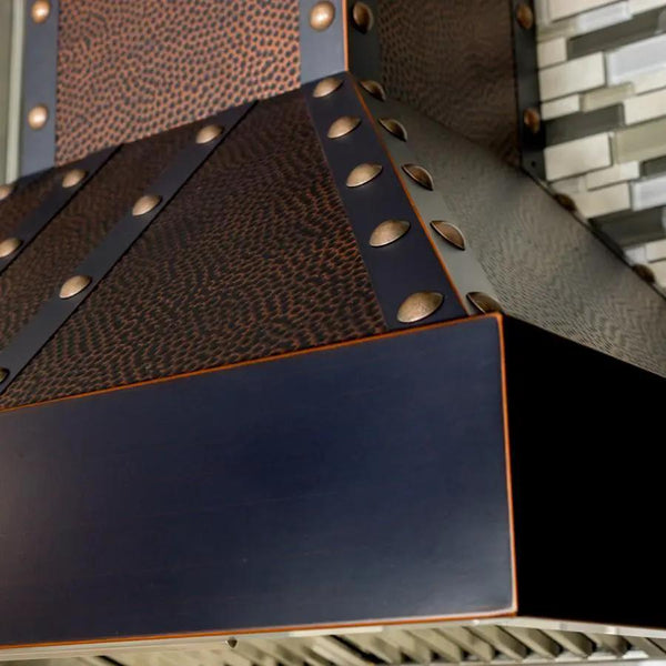 ZLINE 30" Hand-Hammered Copper Finish Wall Range Hood, 655-HBBBB-30, photo 2 of 7