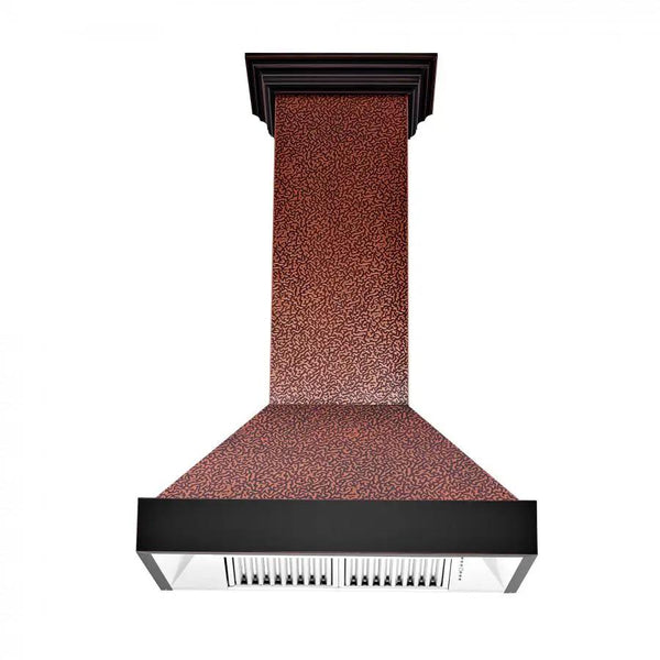 ZLINE 30" Hand-Hammered Copper Finish Wall Range Hood, 655-HBXXX-30, photo 2 of 12