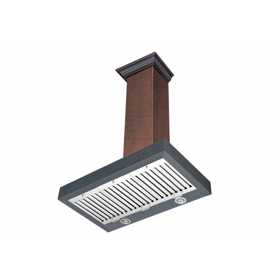 ZLINE 30" Hand-Hammered Copper Wall Range Hood, KB2-HBXXX-30 by Farmhouse Kitchen and Bath