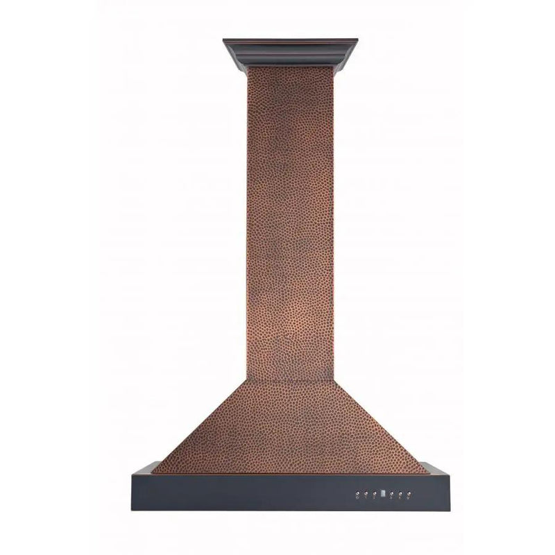 ZLINE 30" Hand-Hammered Copper Wall Range Hood, KB2-HBXXX-30 by Farmhouse Kitchen and Bath