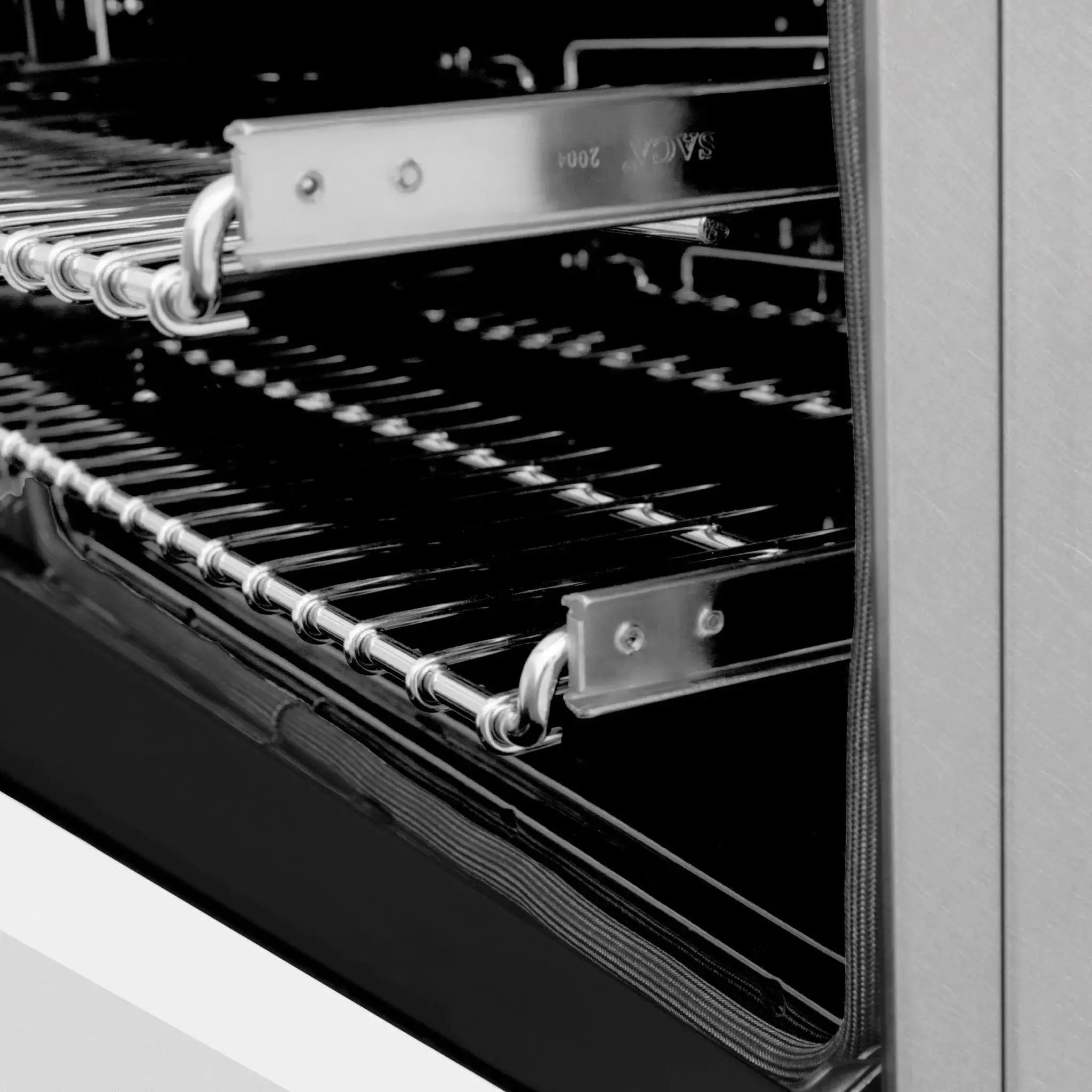 ZLINE 30" Induction Range in DuraSnow with a 4 Element Stove and Electric Oven RAINDS-WM-30 by Farmhouse Kitchen and Bath