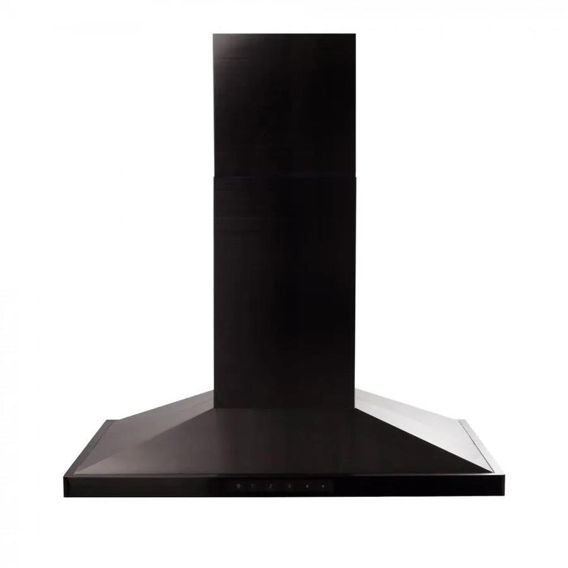 ZLINE 30" Island Range Hood in Black Stainless Steel, BSGL2iN-30 by Farmhouse Kitchen and Bath