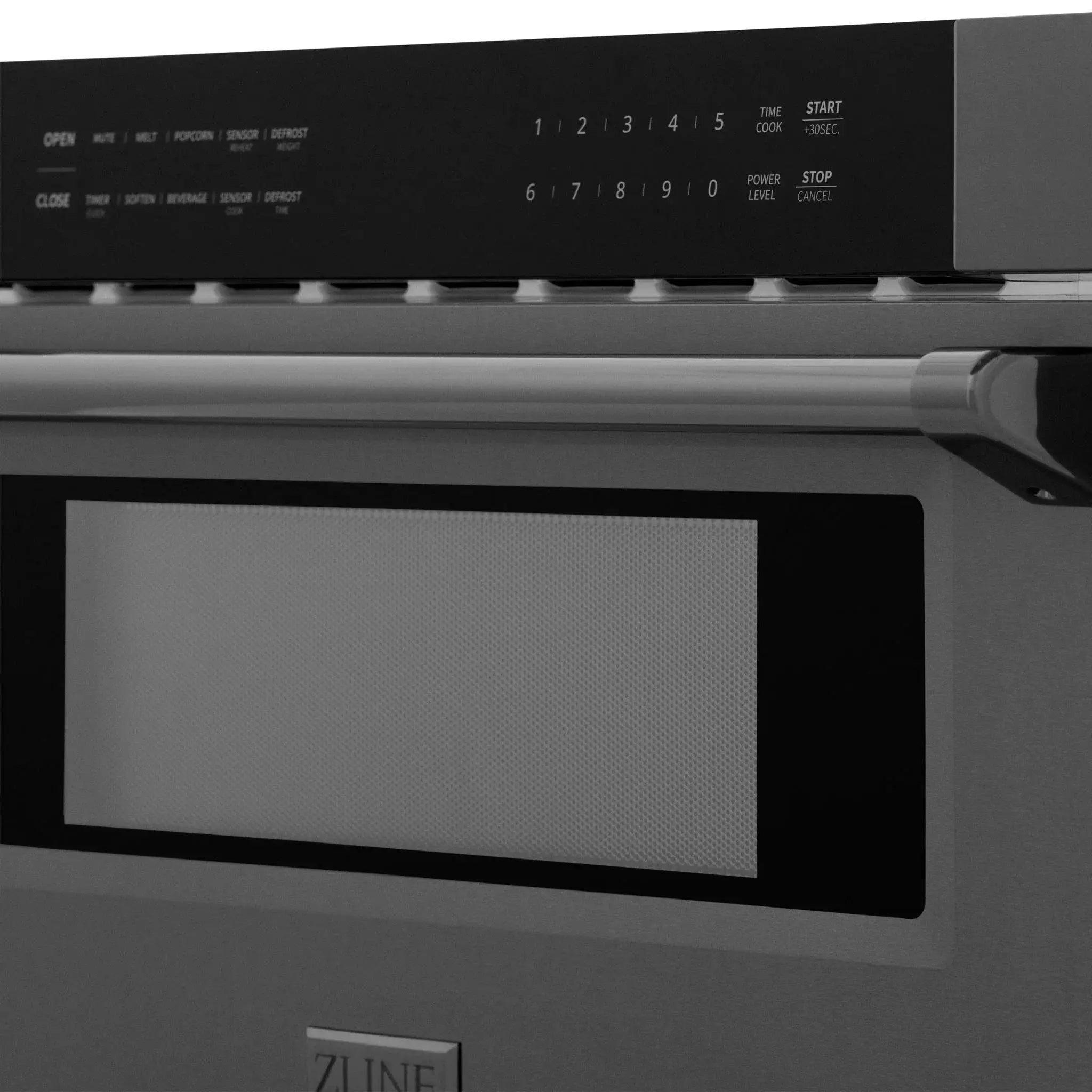 ZLINE 30" Microwave Drawer in Black Stainless MWD-30-BS by Farmhouse Kitchen and Bath
