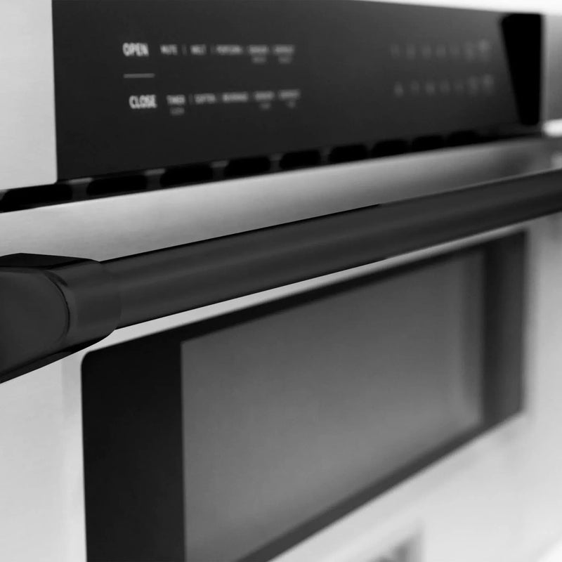 ZLINE 30" Microwave Drawer, Stainless Steel, Black MWDZ-30-MB by Farmhouse Kitchen and Bath
