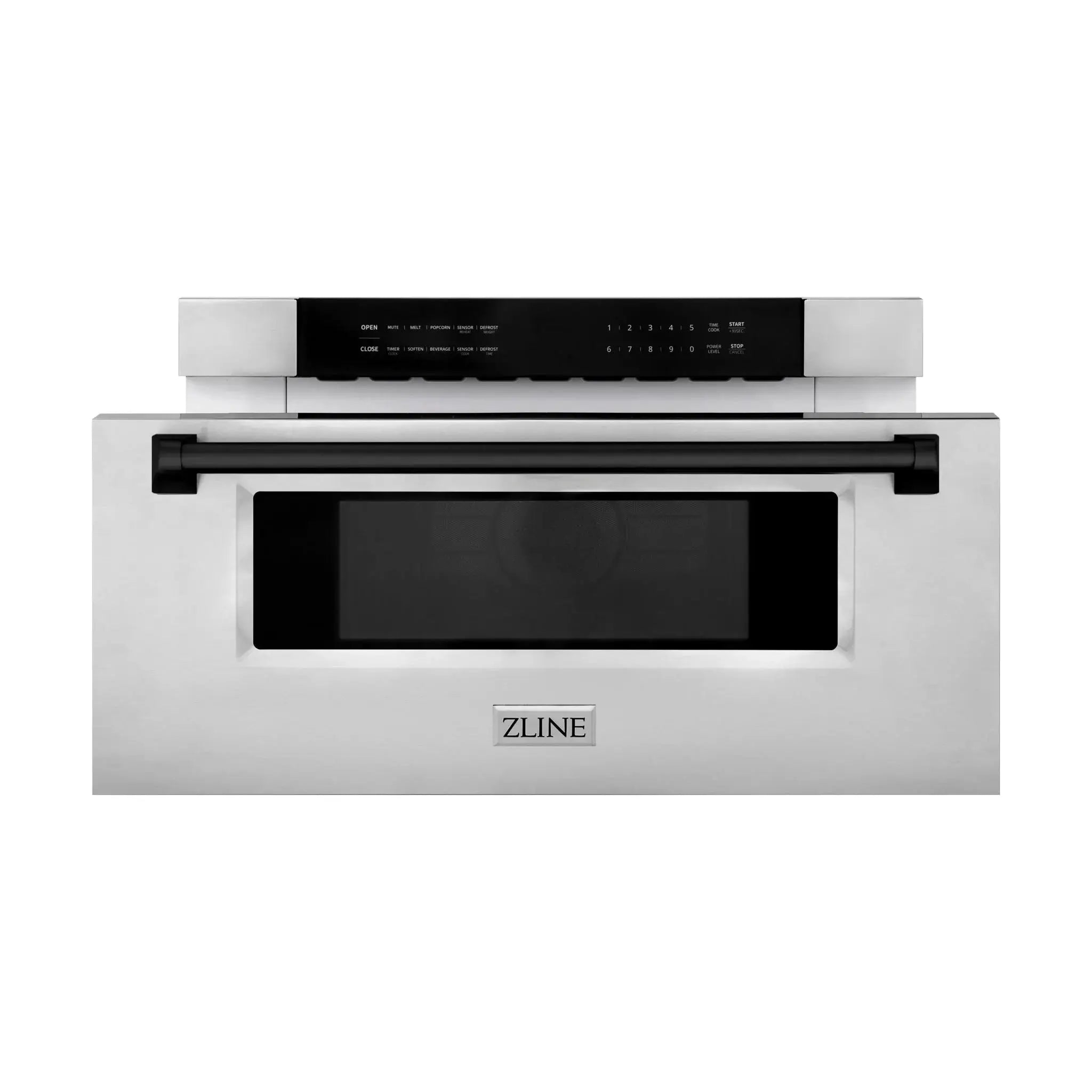ZLINE 30" Microwave Drawer, Stainless Steel, Black MWDZ-30-MB by Farmhouse Kitchen and Bath