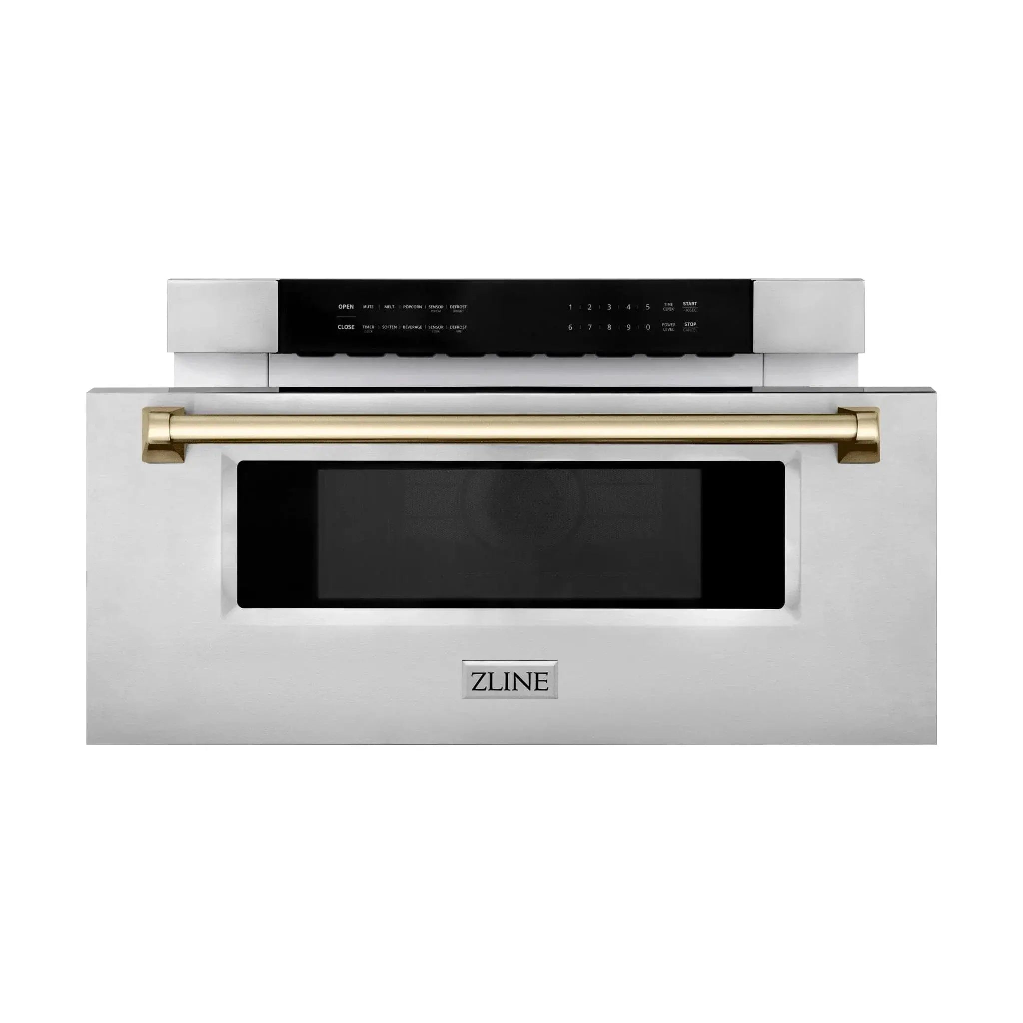 ZLINE 30" Microwave Drawer, Stainless Steel, Gold MWDZ-30-G by Farmhouse Kitchen and Bath