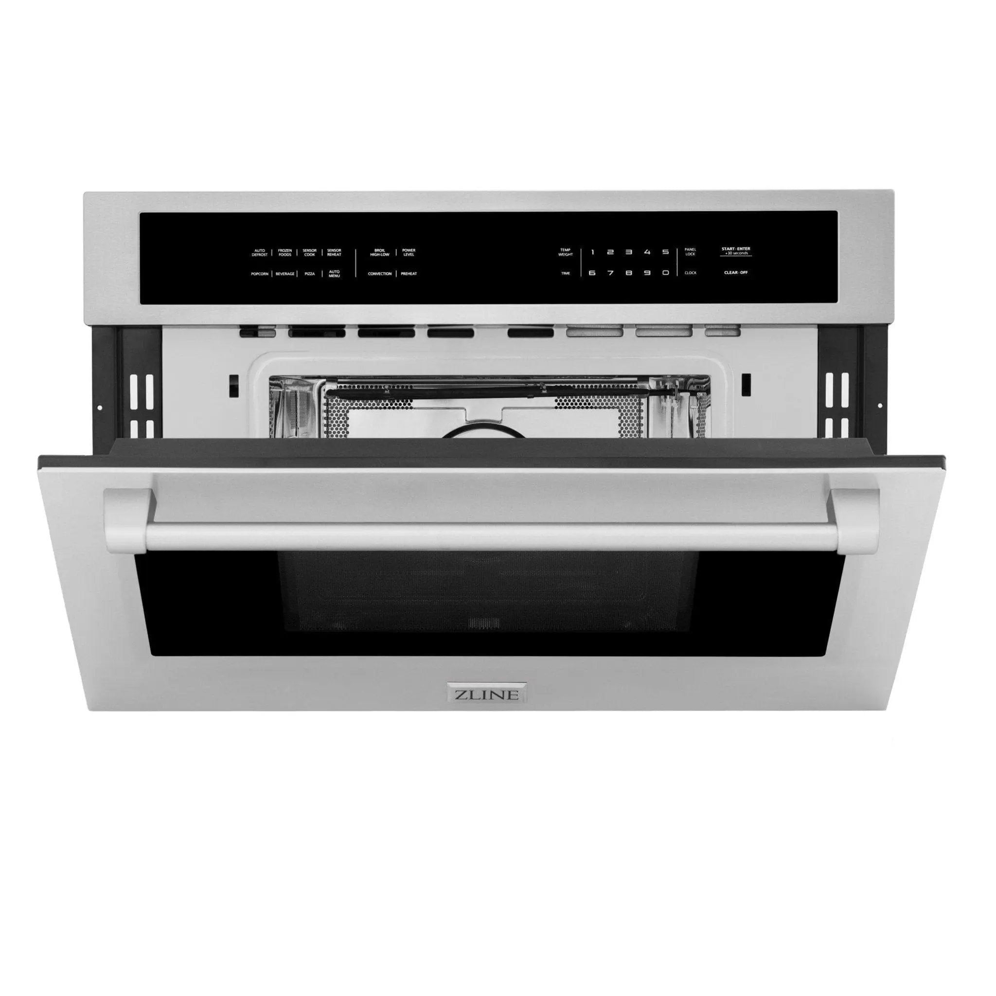 ZLINE 30" Microwave Wall Oven, DuraSnow Stainless MWO-30-SS by Farmhouse Kitchen and Bath