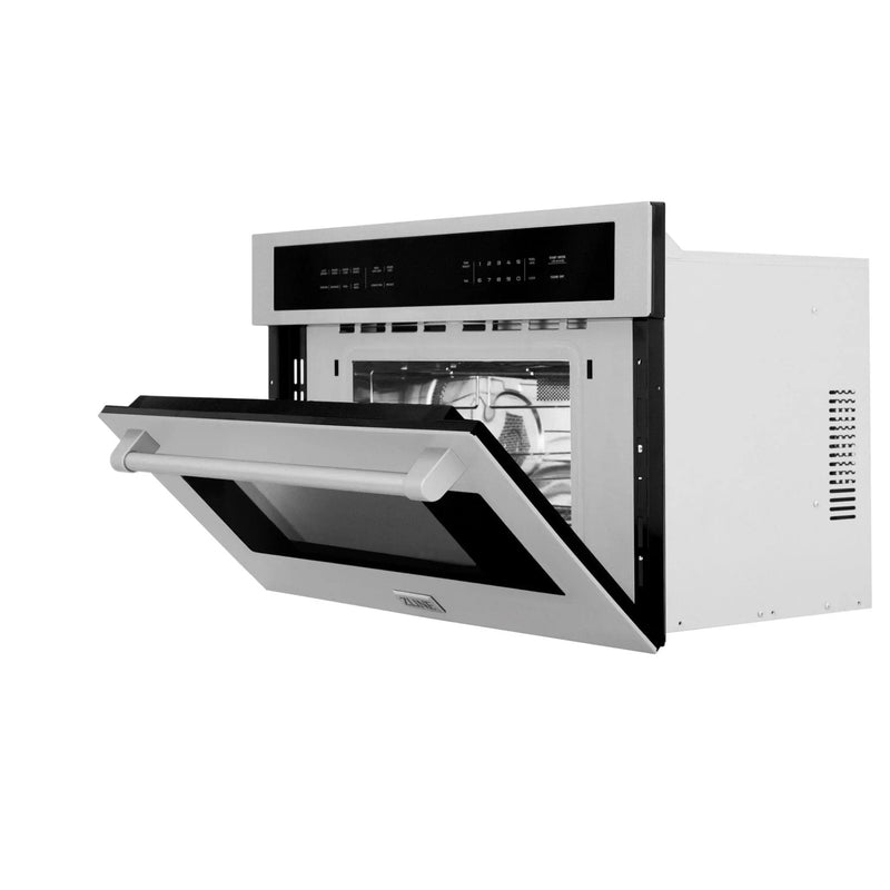 ZLINE 30" Microwave Wall Oven, Stainless Steel, MWO-30 by Farmhouse Kitchen and Bath