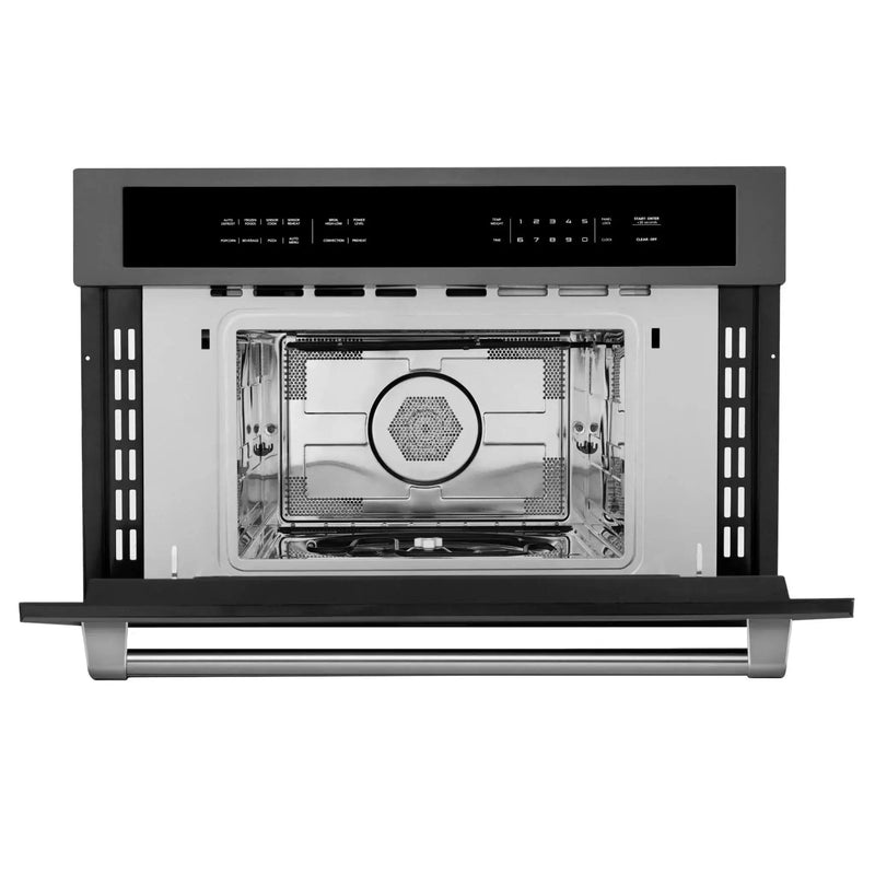 ZLINE 30" Microwave Wall Oven, Stainless Steel, MWO-30-BS by Farmhouse Kitchen and Bath