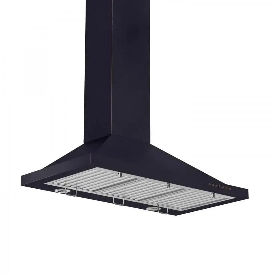 ZLINE 30" Oil-Rubbed Bronze Wall Range Hood, 8KBB-30 by Farmhouse Kitchen and Bath