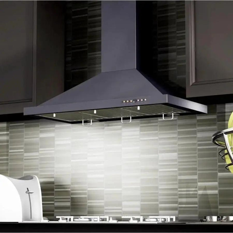 ZLINE 30" Oil-Rubbed Bronze Wall Range Hood, 8KBB-30 by Farmhouse Kitchen and Bath