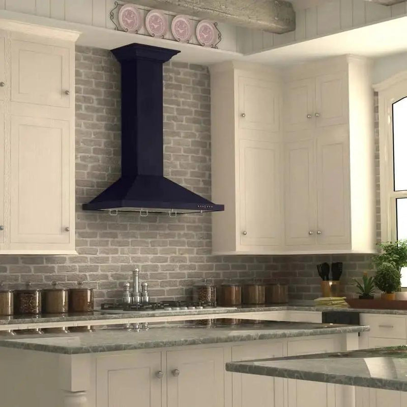 ZLINE 30" Oil-Rubbed Bronze Wall Range Hood, 8KBB-30 by Farmhouse Kitchen and Bath