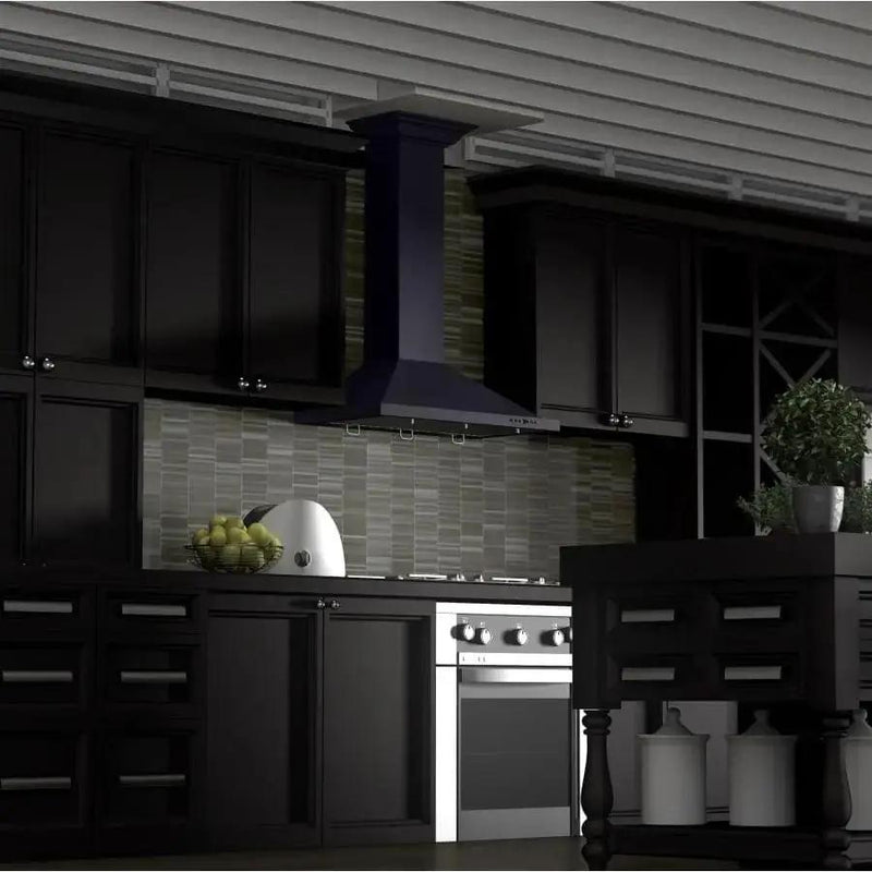 ZLINE 30" Oil-Rubbed Bronze Wall Range Hood, 8KBB-30 by Farmhouse Kitchen and Bath