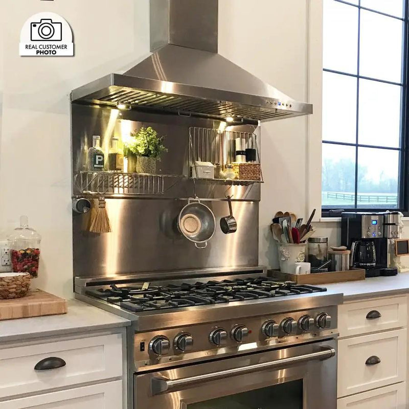 ZLINE 30" Outdoor/Indoor Stainless Steel Wall Range Hood, KB-304-30 by Farmhouse Kitchen and Bath