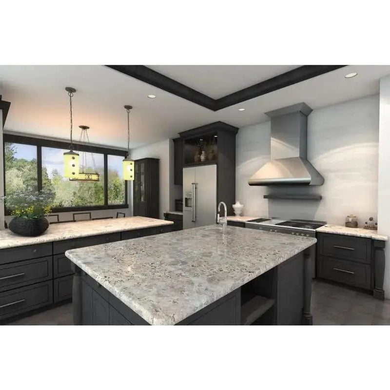 ZLINE 30" Professional Series Stainless Steel Wall Range Hood, 687-30 by Farmhouse Kitchen and Bath
