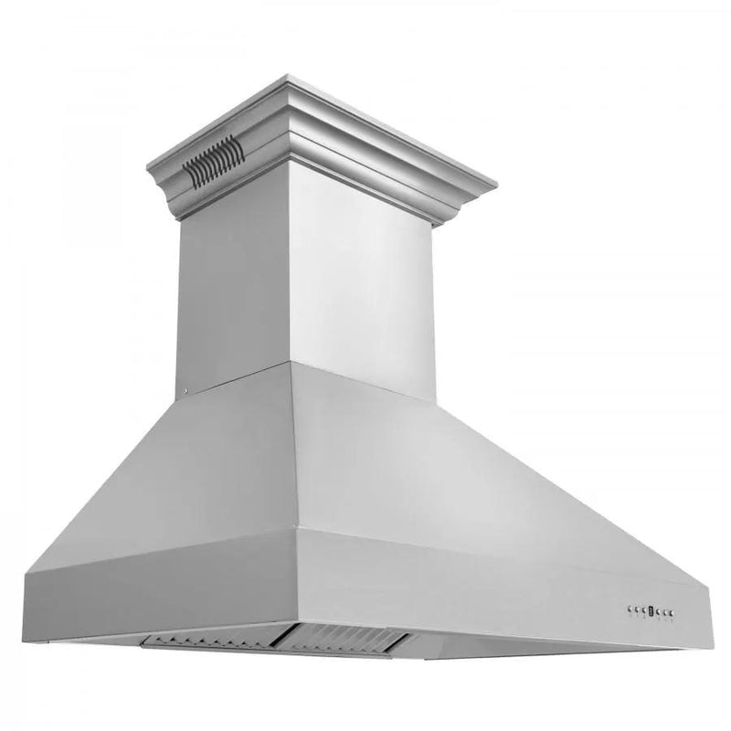 ZLINE 30" Professional Wall Range Hood, Built-in CrownSound® Bluetooth Speakers, 667CRN-BT-30 by Farmhouse Kitchen and Bath