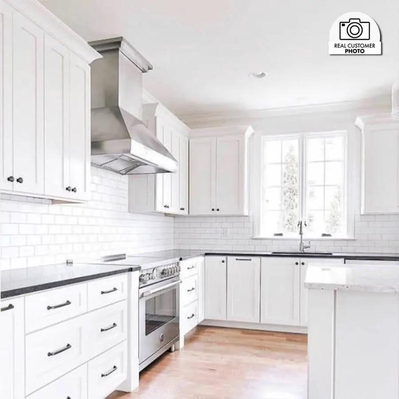 ZLINE 30" Professional Wall Range Hood, Stainless Steel, 587CRN-30 by Farmhouse Kitchen and Bath