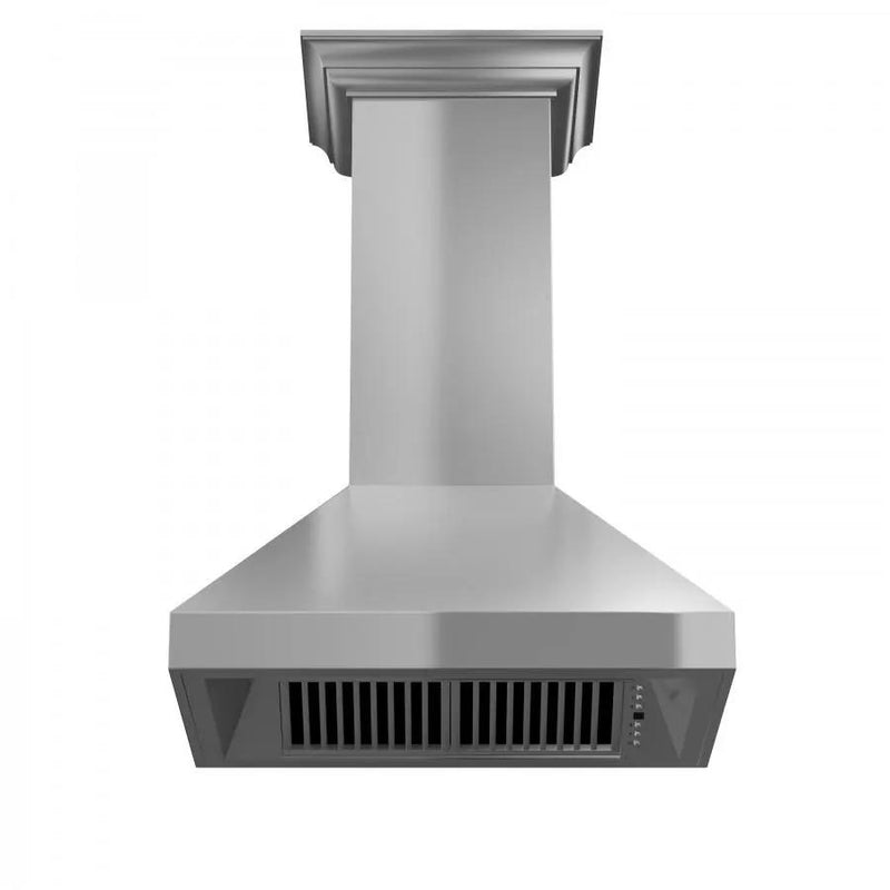 ZLINE 30" Professional Wall Range Hood, Stainless Steel, 597CRN-30 by Farmhouse Kitchen and Bath