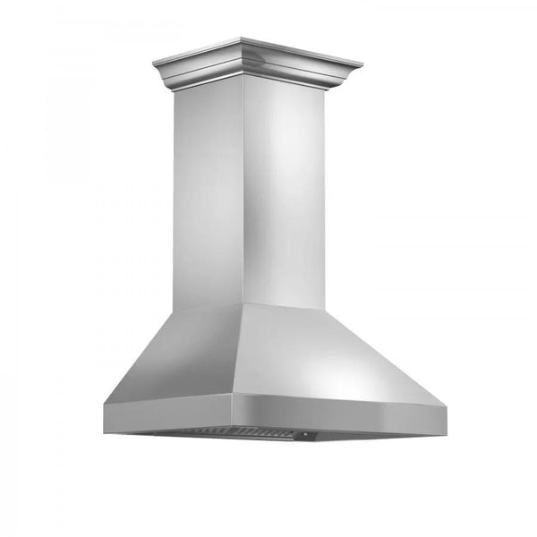 ZLINE 30" Professional Wall Range Hood, Stainless Steel, 597CRN-30