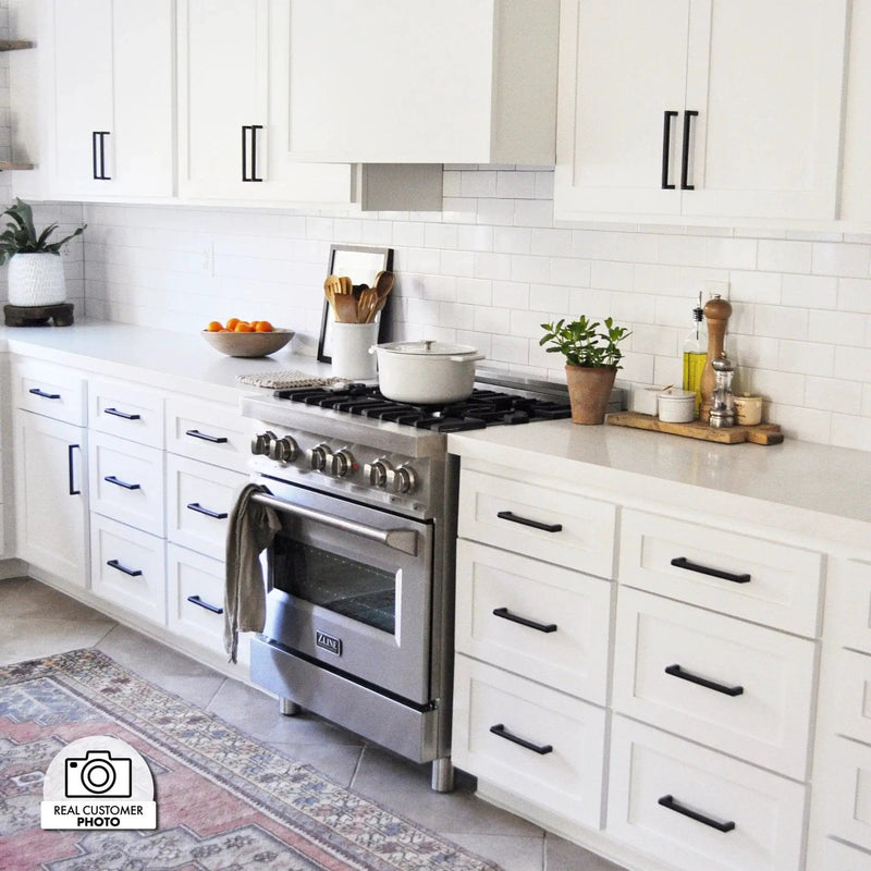 ZLINE 30" Stainless 4.0 cu.ft. 4 Gas Burner/Electric Oven Range RA30 by Farmhouse Kitchen and Bath