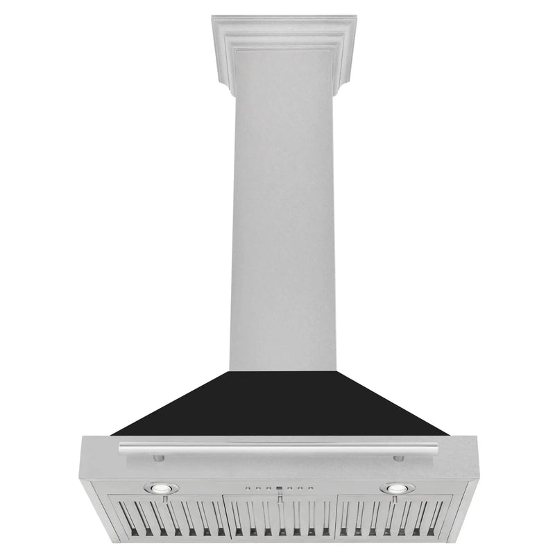 ZLINE 30" Stainless Range Hood Shell, Stainless Handle KB4SNX-BLM-30 by Farmhouse Kitchen and Bath