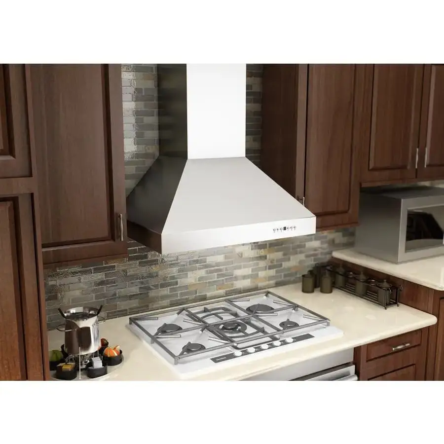 ZLINE 30" Stainless Steel Wall Range Hood, 667-30 by Farmhouse Kitchen and Bath