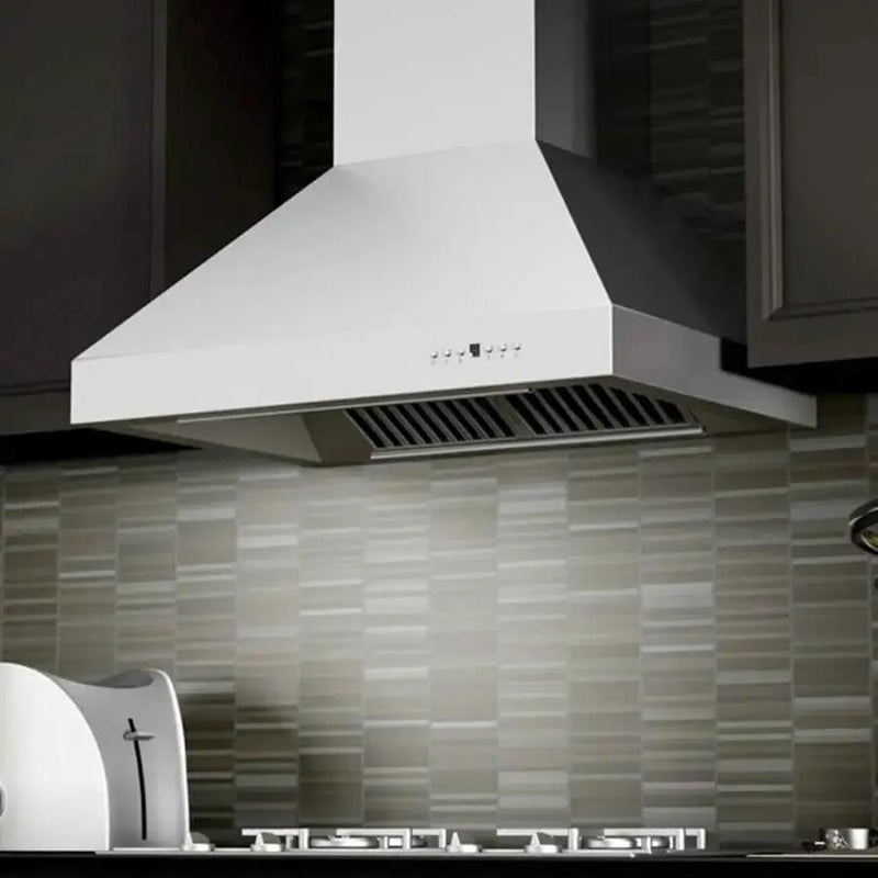 ZLINE 30" Stainless Steel Wall Range Hood, 667-30 by Farmhouse Kitchen and Bath