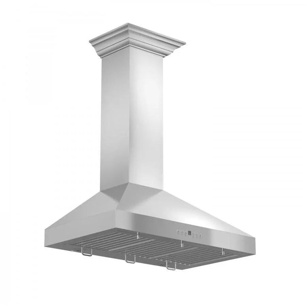 ZLINE 30" Stainless Steel Wall Range Hood, Crown Molding, KL3CRN-30, photo 2 of 11