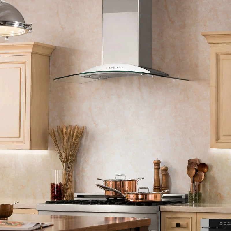 ZLINE 30" Stainless Steel Wall Range Hood, KN-30 by Farmhouse Kitchen and Bath