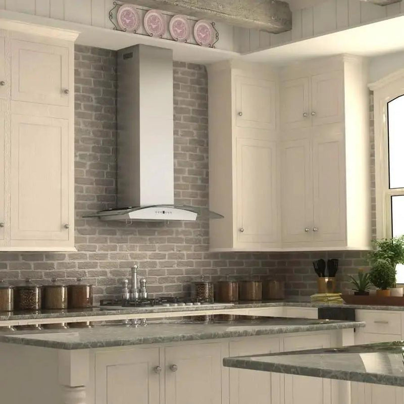 ZLINE 30" Stainless Steel Wall Range Hood KZ-30 by Farmhouse Kitchen and Bath