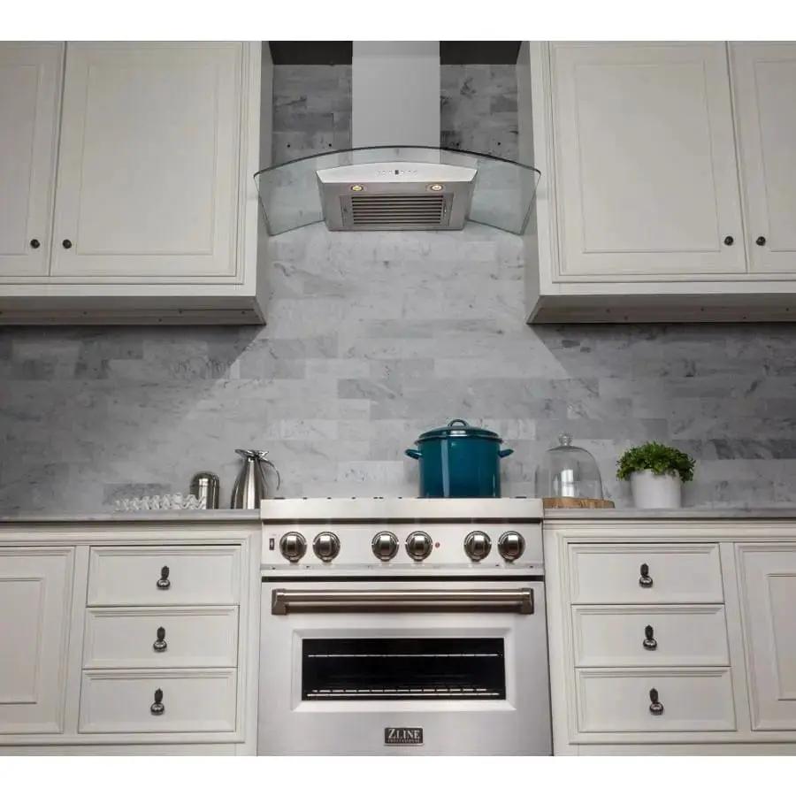 ZLINE 30" Stainless Steel Wall Range Hood KZ-30 by Farmhouse Kitchen and Bath