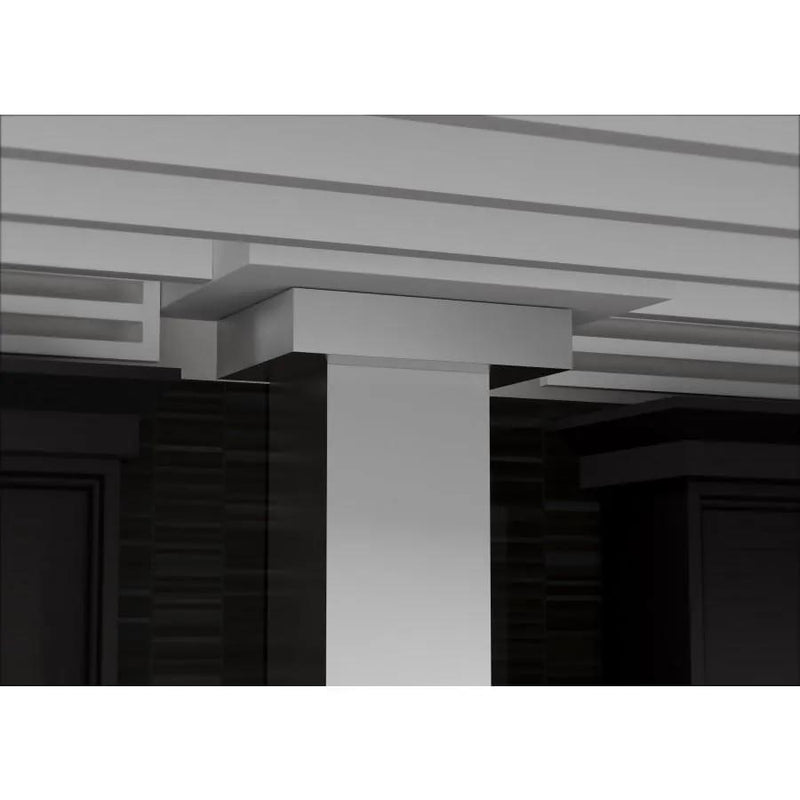 ZLINE 30" Stainless Wall Range Hood with Crown Molding, KECRN-30 by Farmhouse Kitchen and Bath