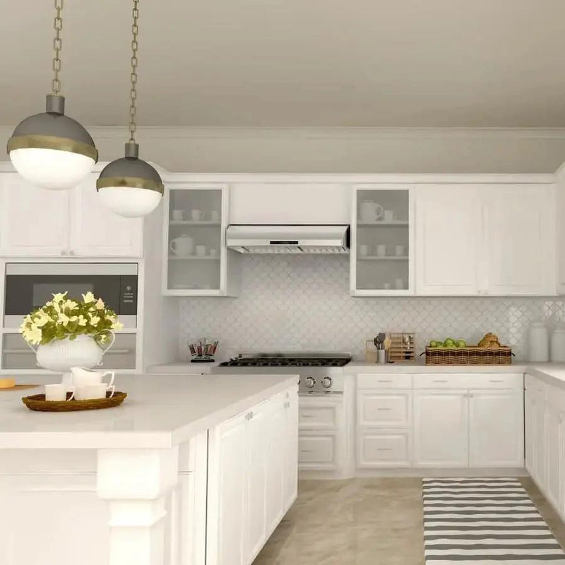 ZLINE 30" Under Cabinet Stainless Steel Range Hood 621-30 by Farmhouse Kitchen and Bath