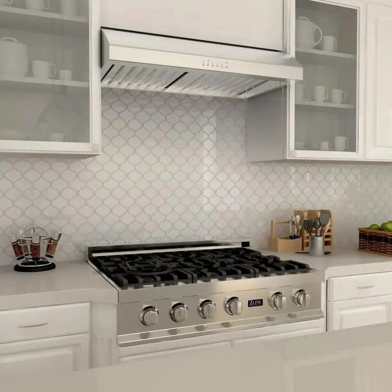 ZLINE 30" Under Cabinet Stainless Steel Range Hood 627-30 by Farmhouse Kitchen and Bath